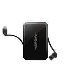 Load image into Gallery viewer, NEW LithiumCard PRO "iPhone 7 Black Edition" — with Apple Lightning connector