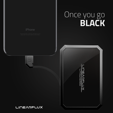 Load image into Gallery viewer, NEW LithiumCard PRO "iPhone 7 Black Edition" — with Apple Lightning connector