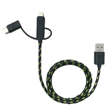 Load image into Gallery viewer, CHRISTMAS Graphene Series - Ultra High Speed - Triton 3-in-1 Cable
