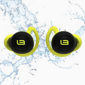 HyperSonic Evolution- Hyper Definition Bluetooth Earbuds (Wireless Charging Case, iPX7 Water Resistance, Sport Hooks)