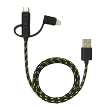 Load image into Gallery viewer, Graphene Series - Ultra High Speed - Triton 3-in-1 Cable
