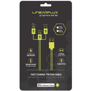 Graphene Series - Ultra High Speed - Triton 3-in-1 Cable